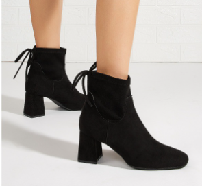 Classic Block-Heel Ankle Boots