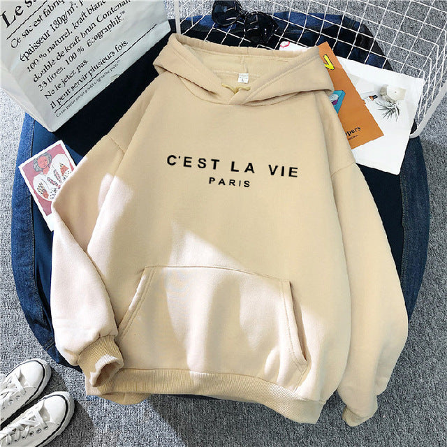 C’est La Vie Paris Hoodie