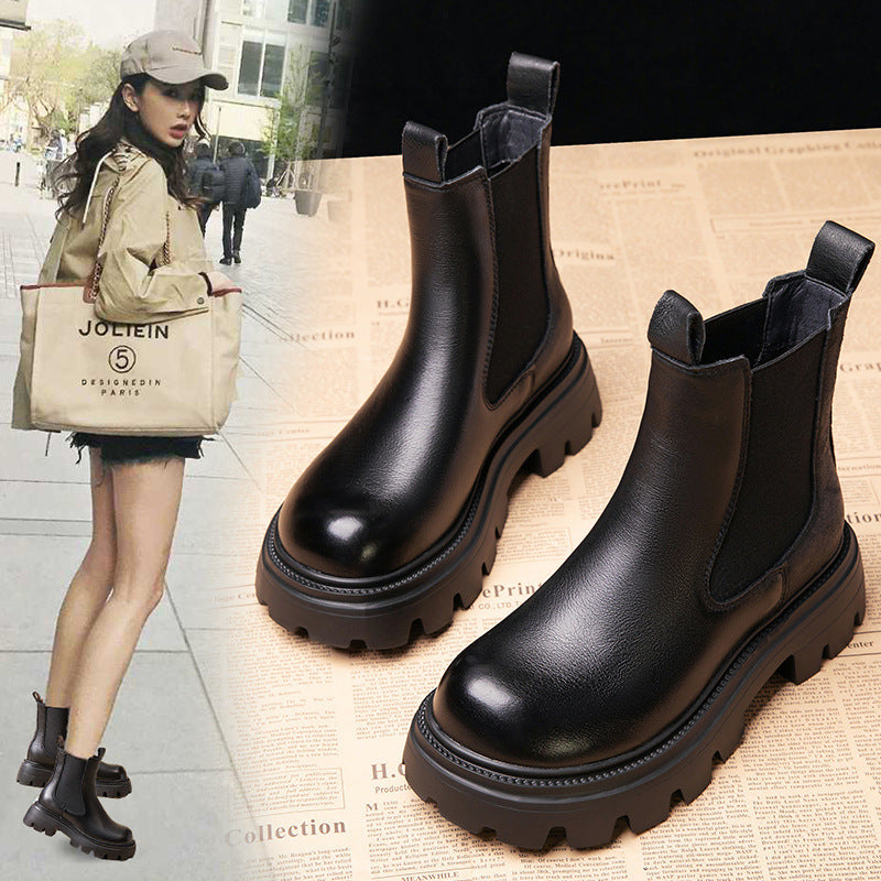 Chunky Chelsea Boots