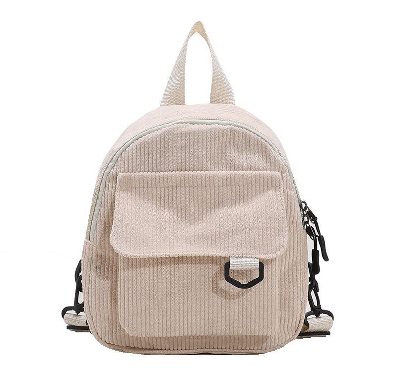 Corduroy Mini Backpack Set