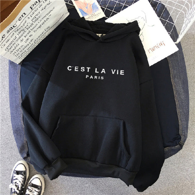 C’est La Vie Paris Hoodie