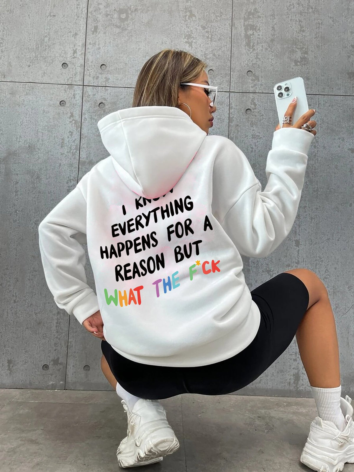 “What the F*ck” Graphic Hoodie
