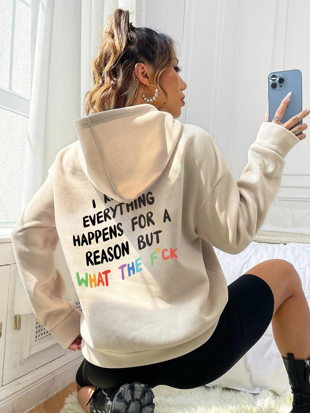 “What the F*ck” Graphic Hoodie