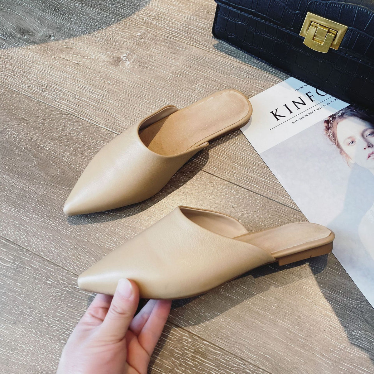 Chic Pointed-Toe Mules