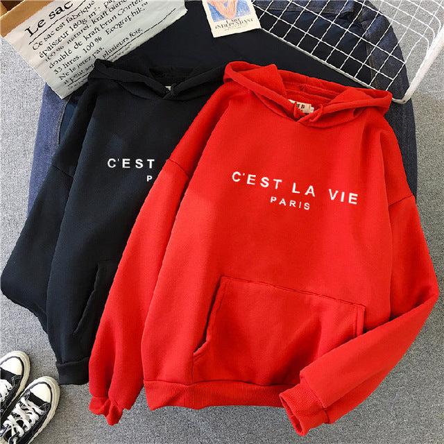 C’est La Vie Paris Hoodie