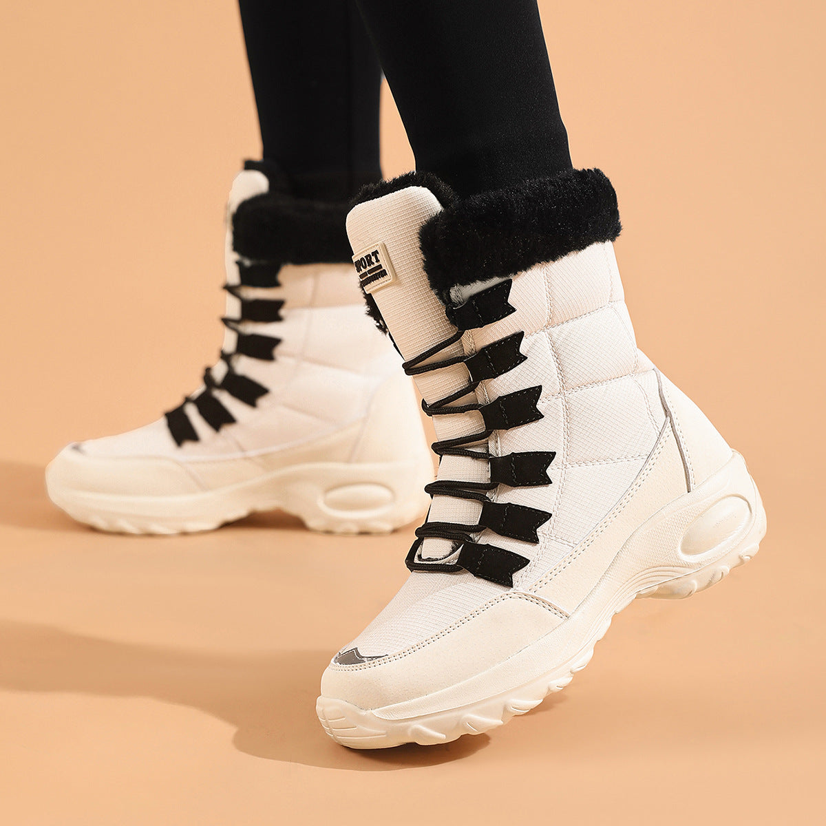 Cozy Fleece-Lined Snow Boots