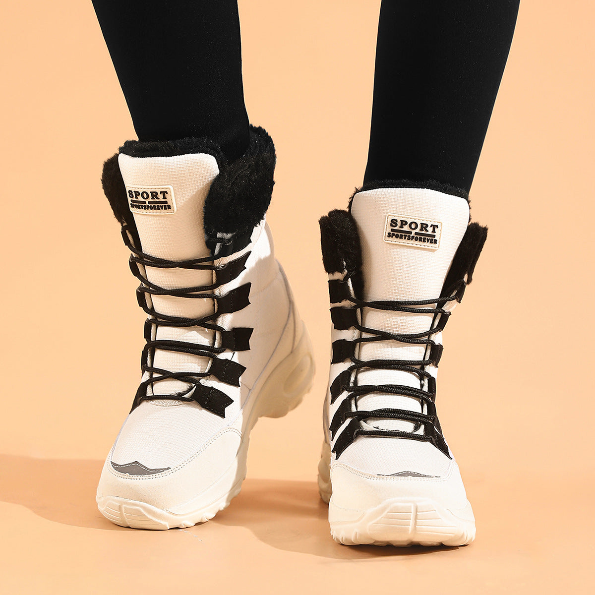 Cozy Fleece-Lined Snow Boots