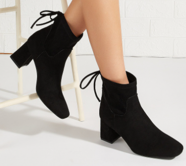 Classic Block-Heel Ankle Boots