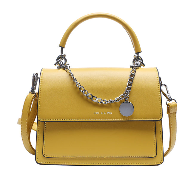 Chic Chain-Detail Shoulder Bag