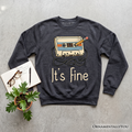 It’s Fine Retro Cassette Sweatshirt
