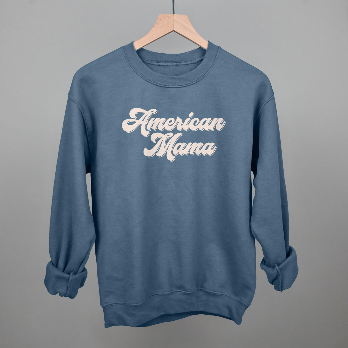 Vintage American Mama Tee & Crewneck