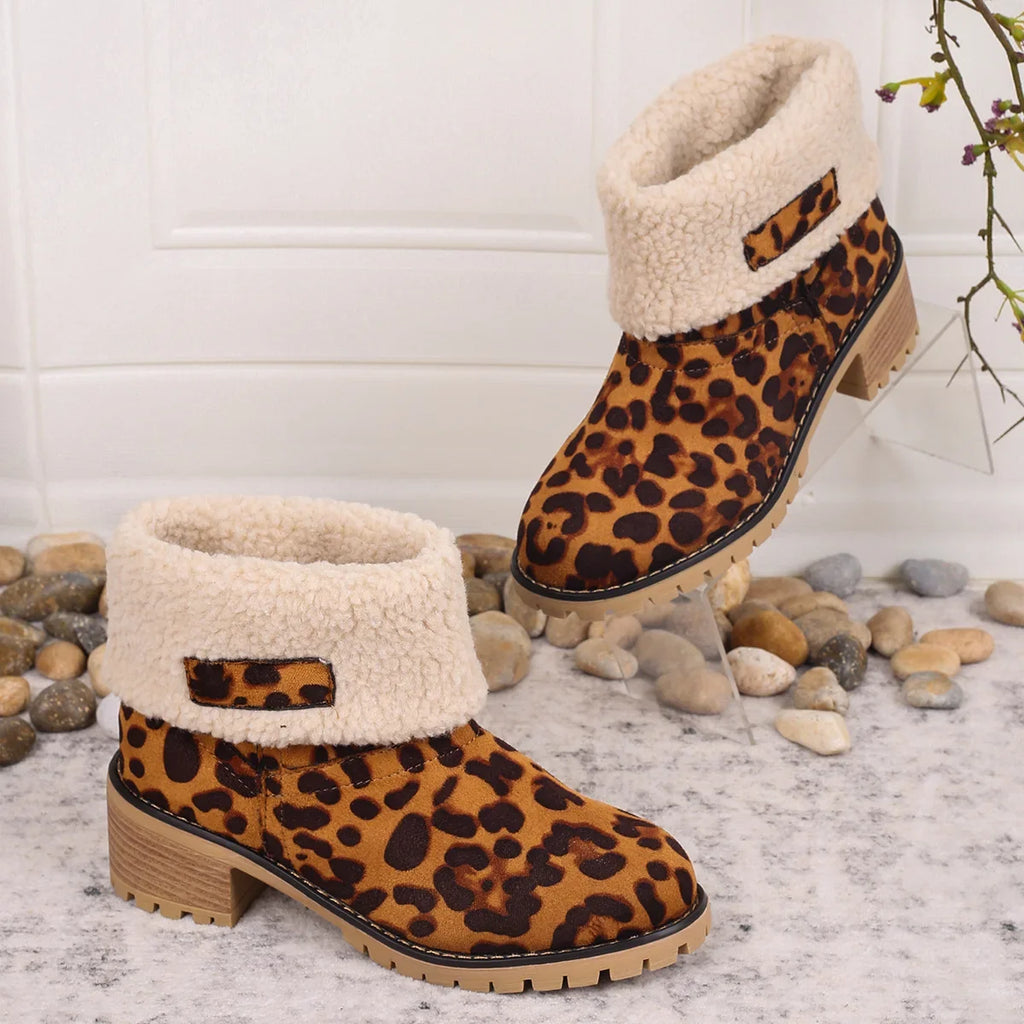 Cozy Cuffed Winter Boots