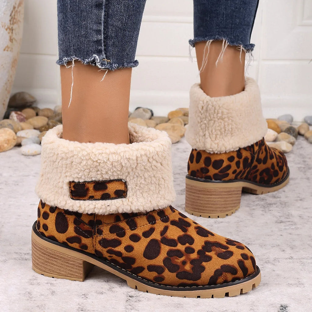 Cozy Cuffed Winter Boots