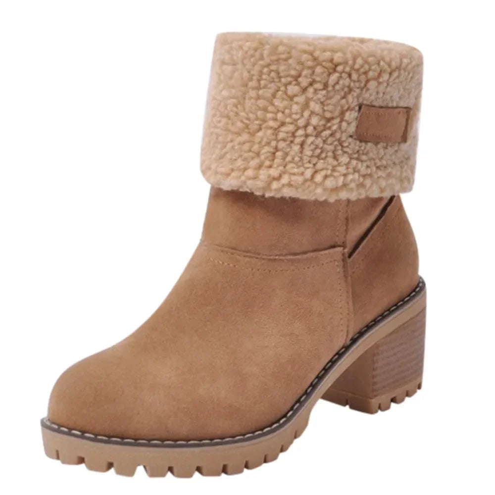 Cozy Cuffed Winter Boots