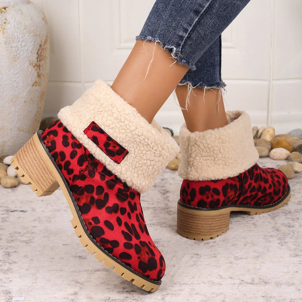 Cozy Cuffed Winter Boots