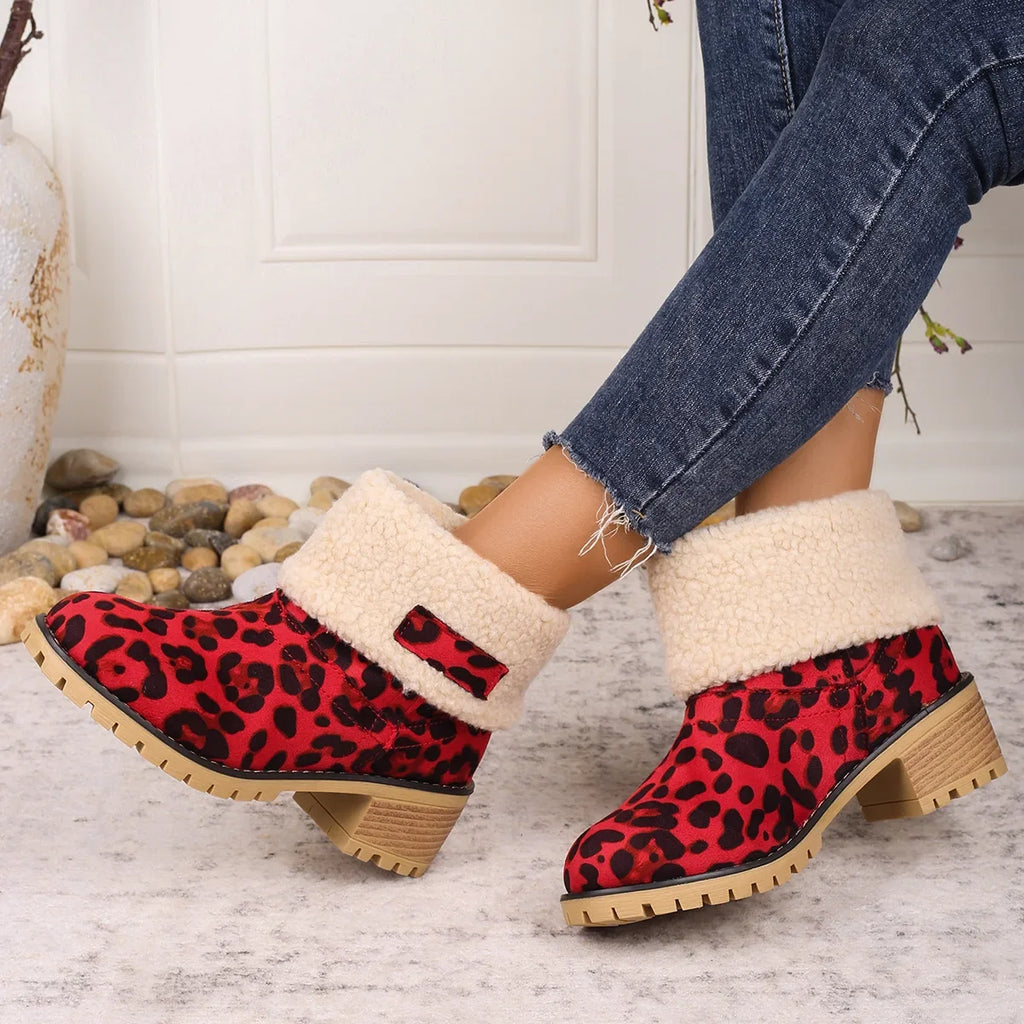 Cozy Cuffed Winter Boots
