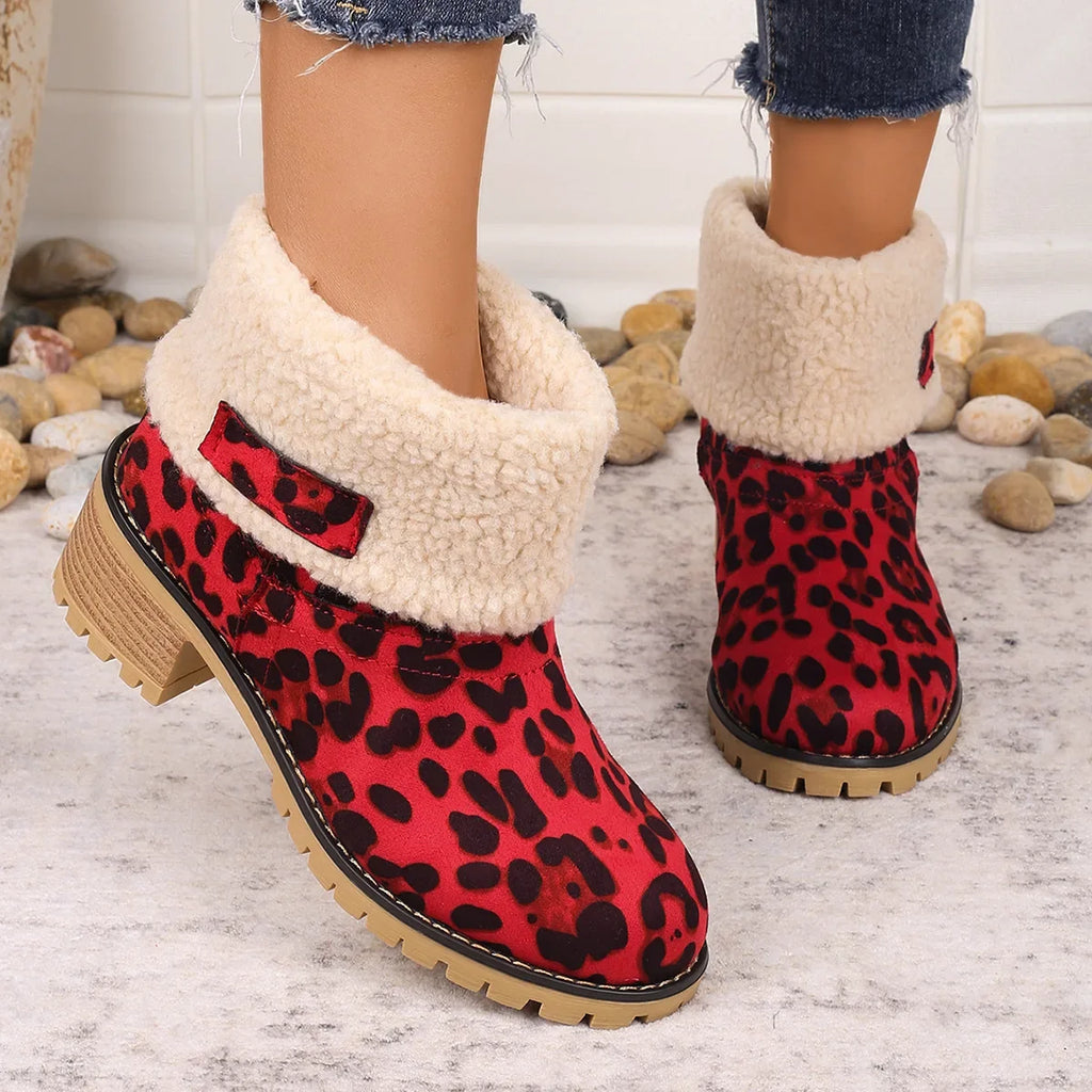 Cozy Cuffed Winter Boots