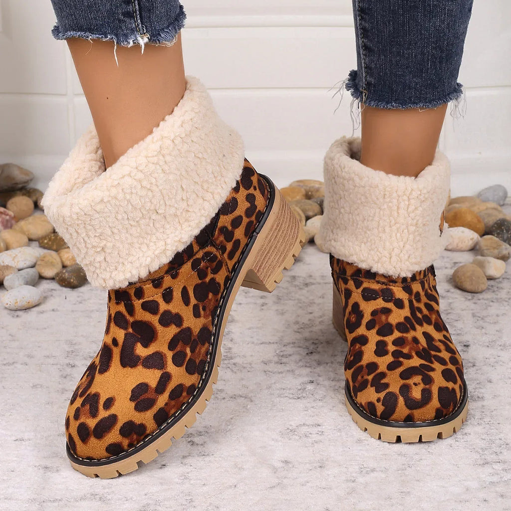 Cozy Cuffed Winter Boots