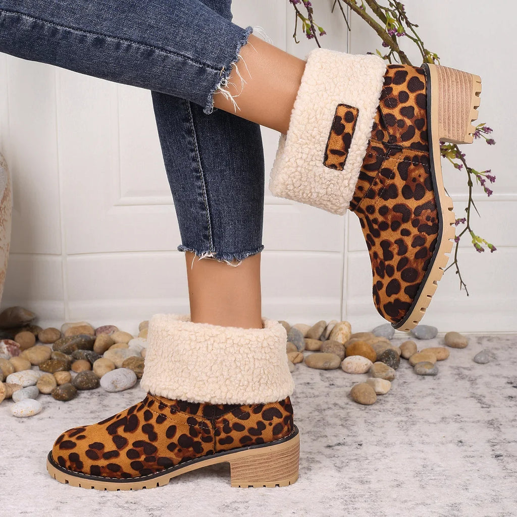 Cozy Cuffed Winter Boots