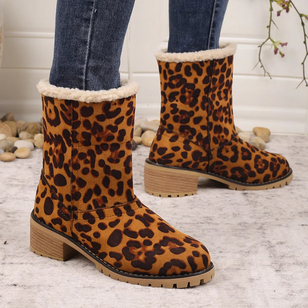 Cozy Cuffed Winter Boots