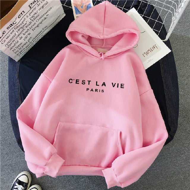 C’est La Vie Paris Hoodie
