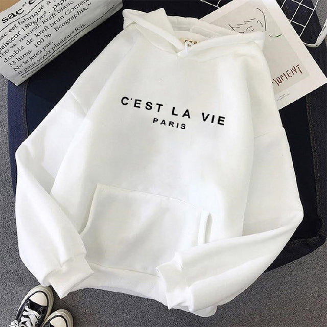C’est La Vie Paris Hoodie