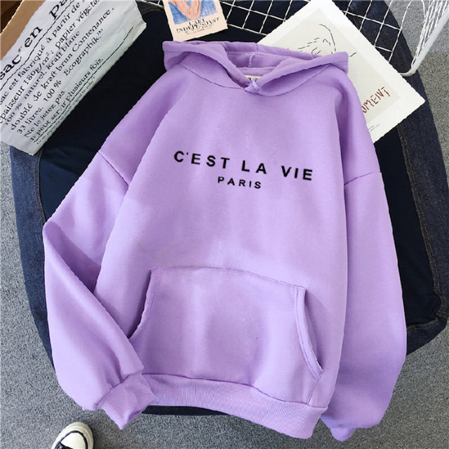 C’est La Vie Paris Hoodie