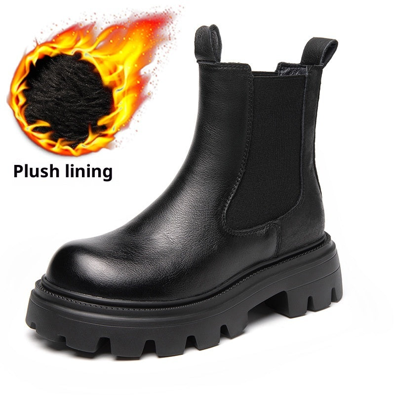 Chunky Chelsea Boots
