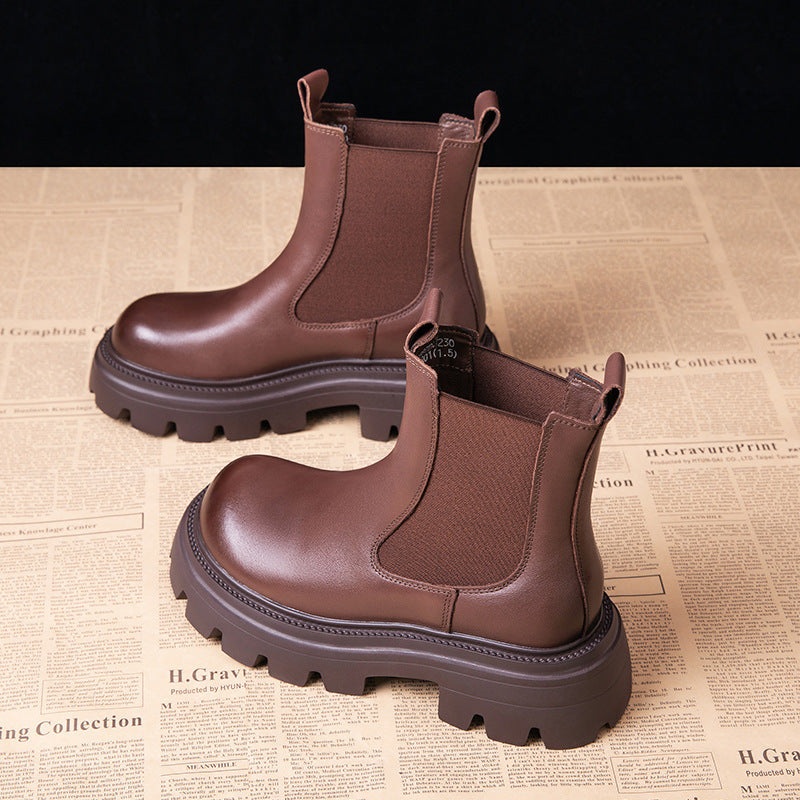 Chunky Chelsea Boots