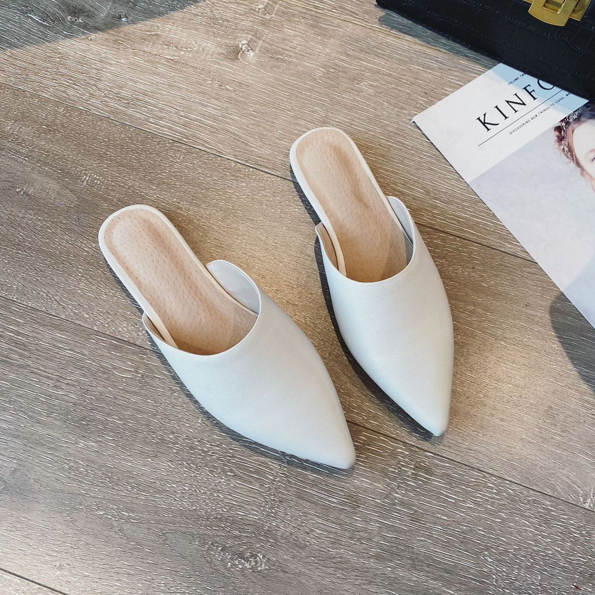 Chic Pointed-Toe Mules