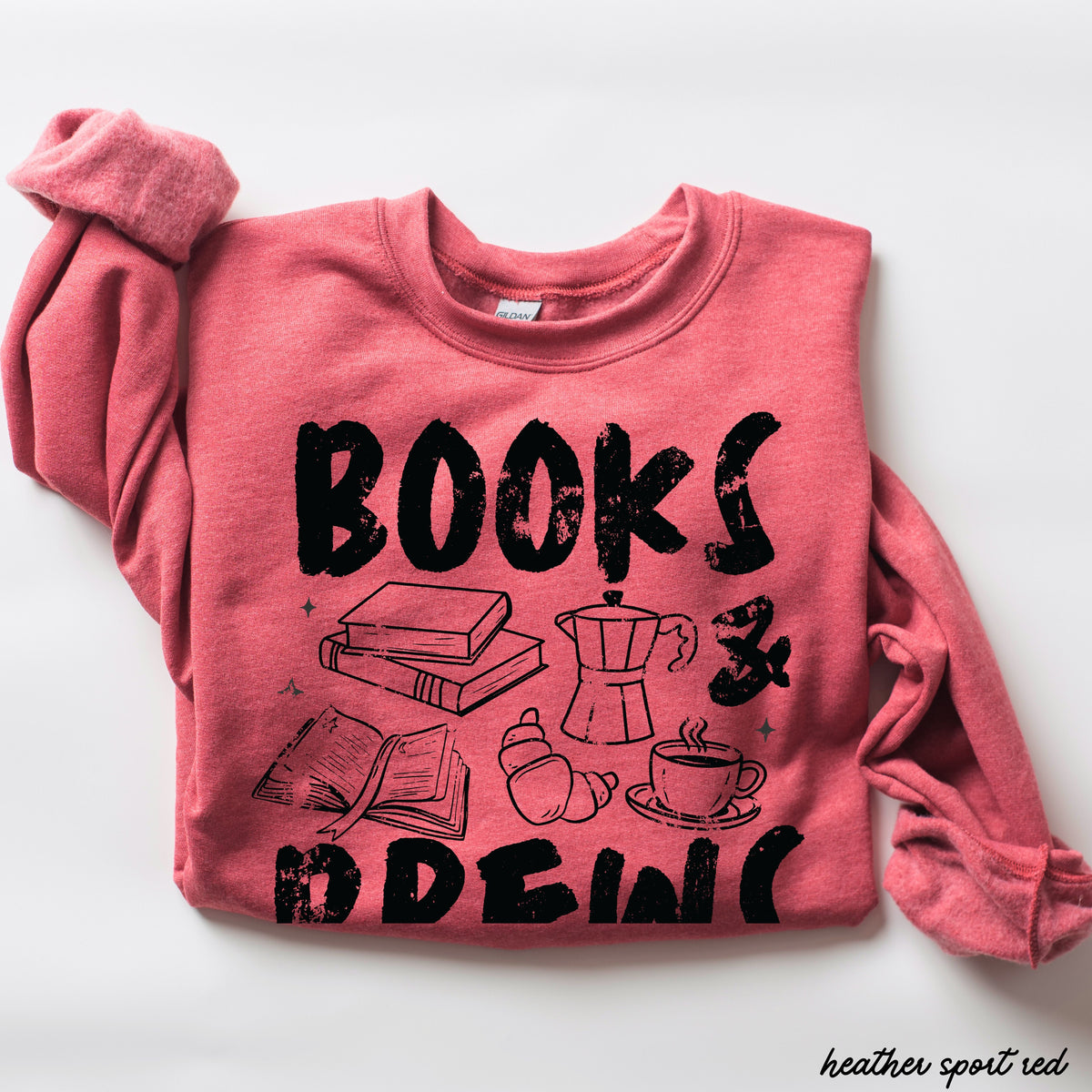 Books & Brews Social Club Graphic Sweatshirt