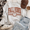 Fall Vibes Pumpkin Graphic Sweatshirt