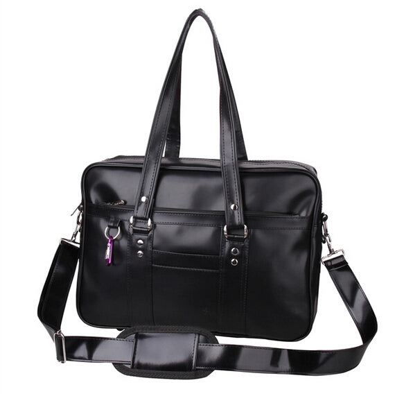 Classic Black Shoulder Bag