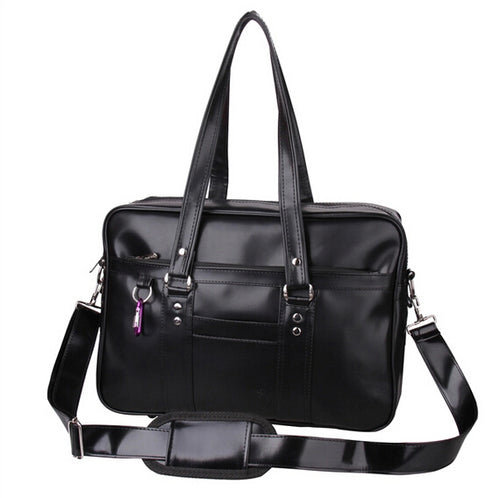 Classic Black Shoulder Bag